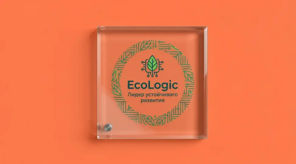 Плакетки для компании EcoLogic Solutions - картинка 2