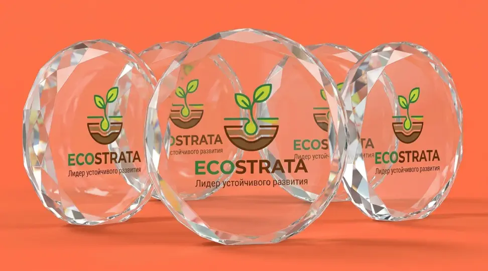 Стеклянные стелы для экологического консалтинга EcoStrata - картинка 4