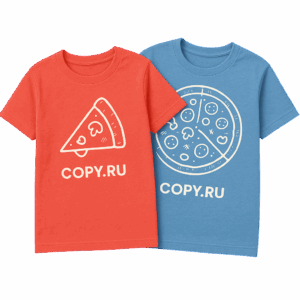 Печать парных футболок в Copy.ru