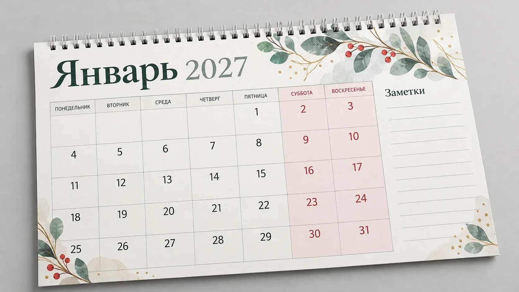 печать календарей планингов в екатеринбурге - картинка 6
