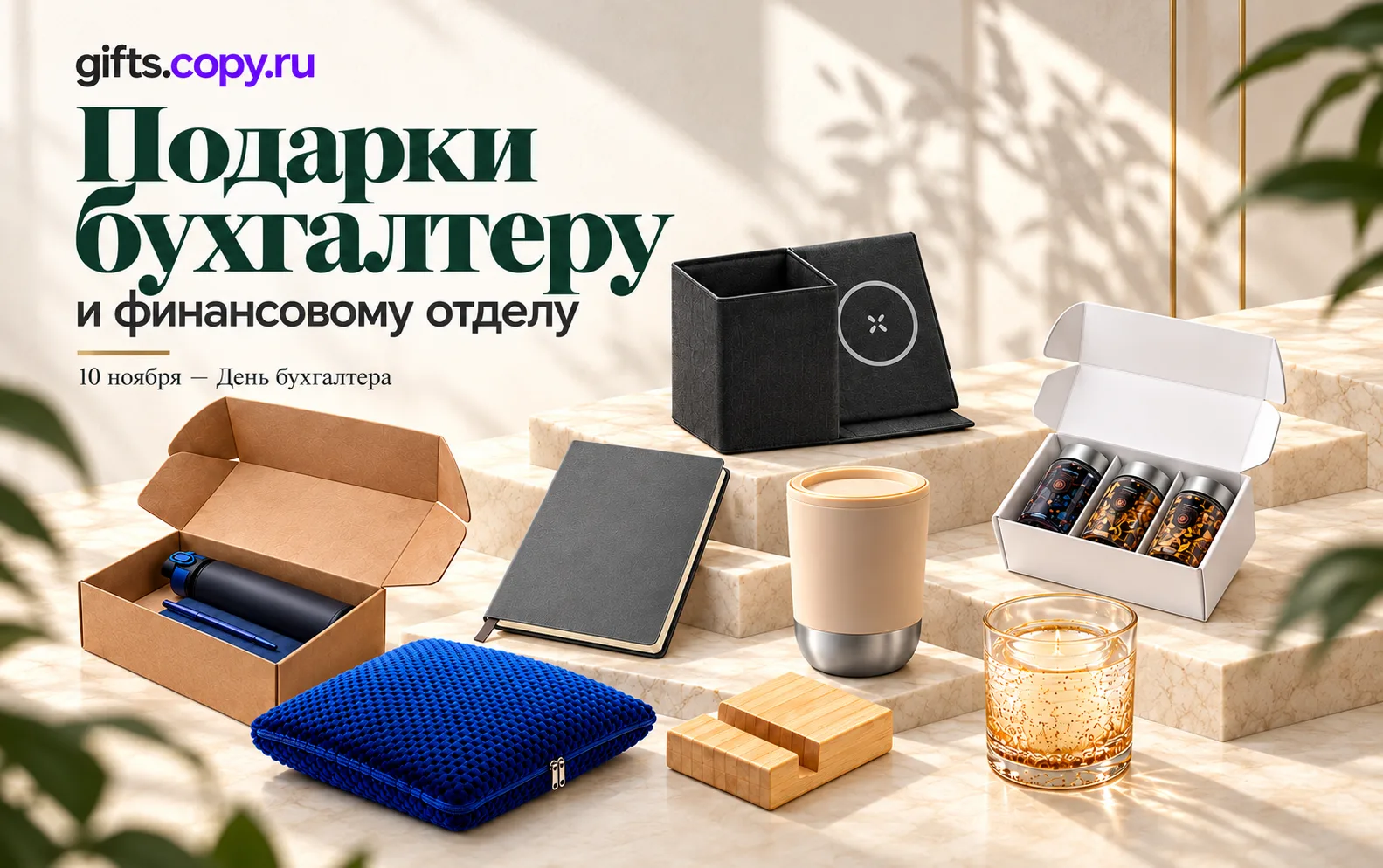 Собрали подборку подарков бухгалтеру и финансовому отделу!