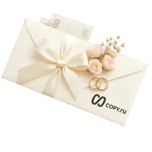 Свадебные конверты для денег печать в Copy.ru