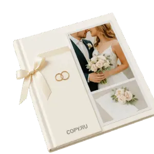 Свадебные фотоальбомы печать в Copy.ru