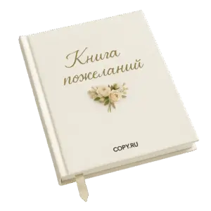 Книга пожеланий печать в Copy.ru