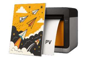 Печать плакатов с накаткой на ПВХ в Copy.ru