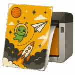 Печать плакатов на глянцевой плёнке в Copy.ru