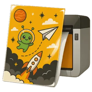 Печать плакатов на глянцевой плёнке в Copy.ru