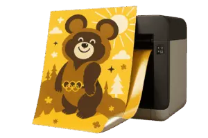 Печать плакатов на плёнке сатин в Copy.ru