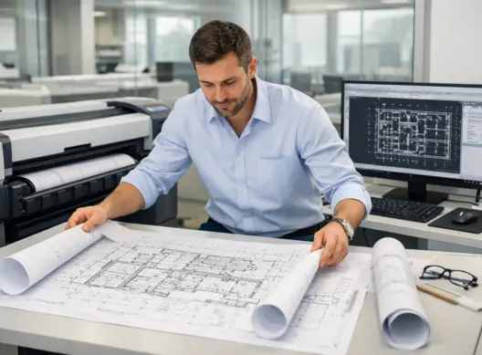 Печать чертежей: полный гид по подготовке файлов и выбору формата