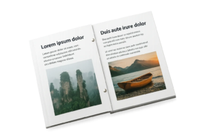 Печать брошюр на болтах без обложки в Copy.ru