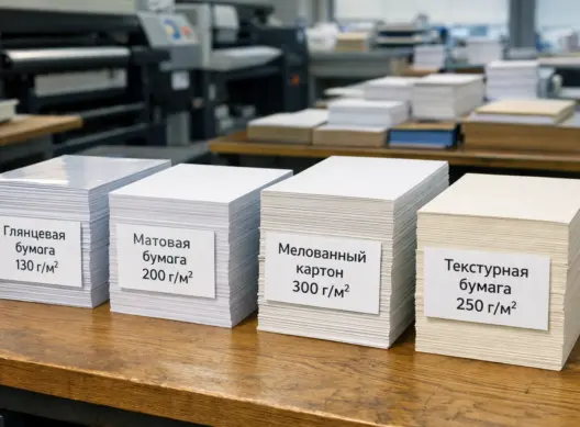 Цифровая печать: как влияет бумага на результат при печати