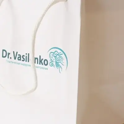 Бумажный пакет для “Dr. Vasilenko”