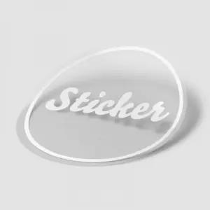 Наклейки на прозрачной плёнке в Copy.ru