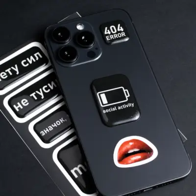 Объемные стикеры печать в Copy.ru