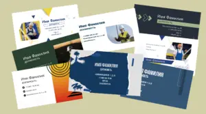 коллаж мокап