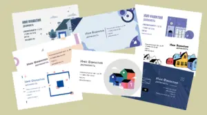 коллаж мокап