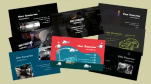 коллаж мокап