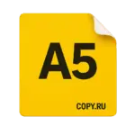 Печать наклеек формата А5 в Copy.ru