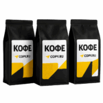 Печать наклеек на кофе в Copy.ru