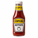 Печать наклеек на кетчуп в Copy.ru