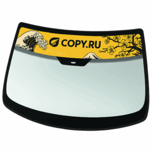 Печать наклеек на лобовое стекло в авто в Copy.ru