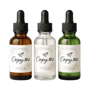 Печать наклеек для косметики в Copy.ru