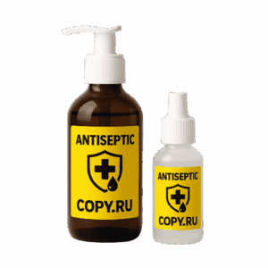 Печать наклеек для санитайзеров в Copy.ru