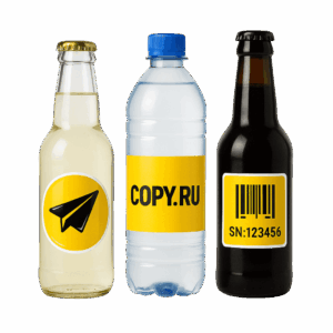 Наклейки на бутылки в Copy.ru