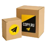 Печать стикеров на коробке в Copy.ru