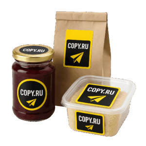 Печать наклеек для продуктов питания в Copy.ru