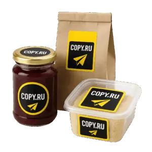 Печать наклеек для продуктов питания в Copy.ru