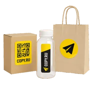 Печать наклеек на упаковку в Copy.ru