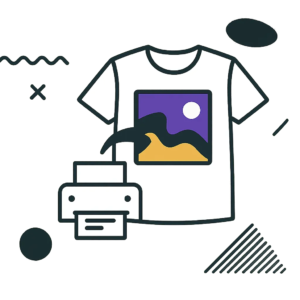печать на 1 футболке
