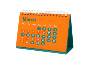 Печать настольных перекидных календарей домиков 30Х10 в Copy.ru