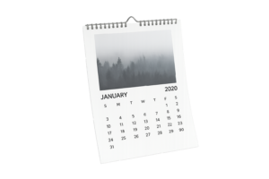 Печать перекидных настенных календарей А4 в Copy.ru