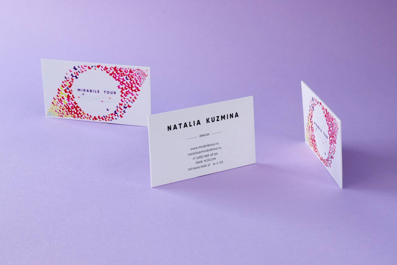 Визитки с кашировкой | COPY.RU (Копи.Ру)