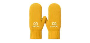 Печать на варежках в Copy.ru