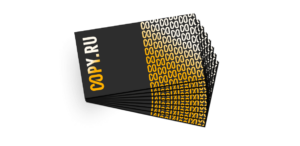 Визитки с ламинацией в Copy.ru